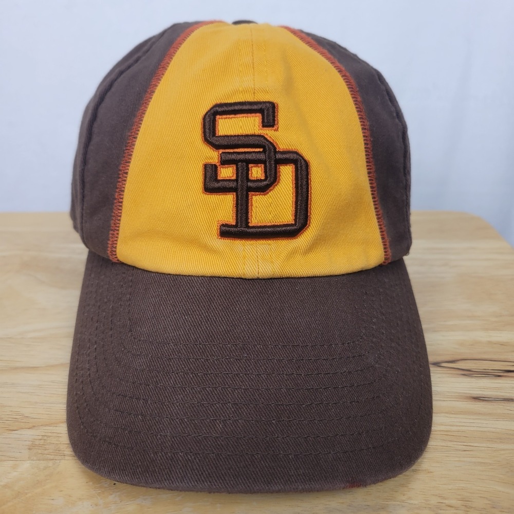 '47 Brand San Diego Padres Cooperstown Collection Two-Tone Strapback Hat Brown